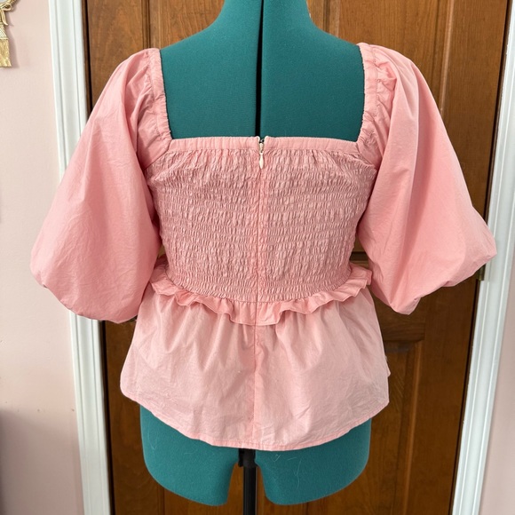 Linden Street Studio Pink Smocked Top - Picture 3 of 3